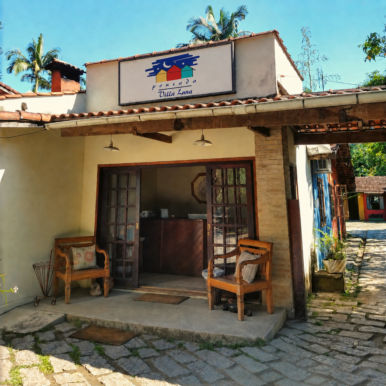 Hospedagem Pousada Villa Luna em Penedo RJ